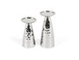 GINER Y COLOMER Lot de 2 chandeliers en aluminium brillant